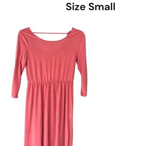 Maurices Pink Midi Dress